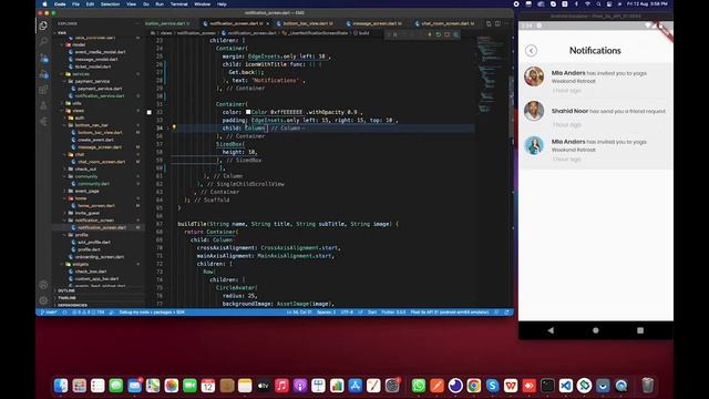 Notifications || Event Management App Flutter смотреть онлайн