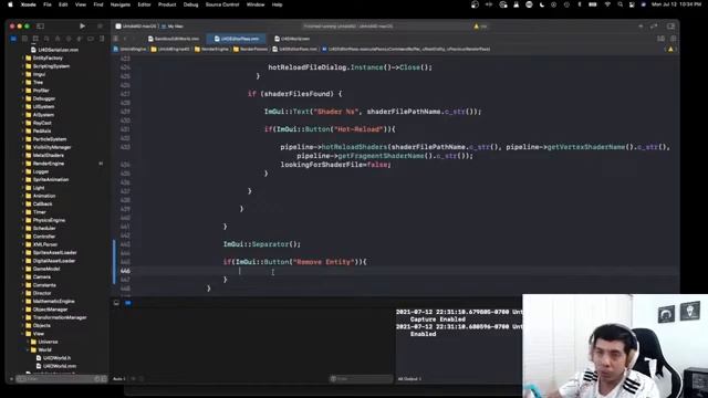 Live game engine development - Let's chat, code and learn: Removing Entities with Editor смотреть онлайн