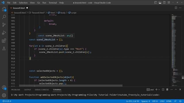 Three.js SVG-UI-HUD tutorial смотреть онлайн
