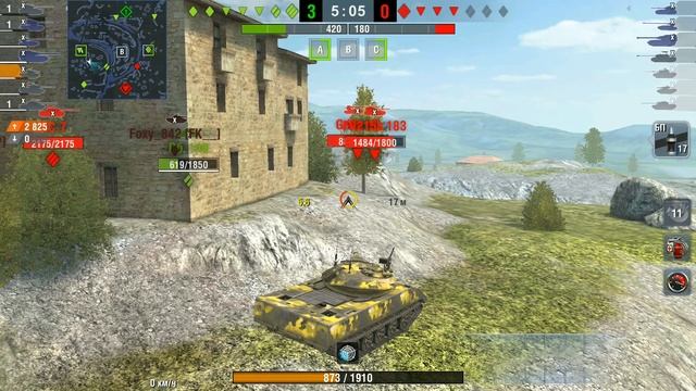 ?Sheridan XM551 ПТУР, 4409 урона, 1310 опыта, World of Tanks Blitz? смотреть онлайн