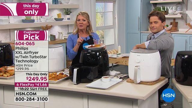 Philips XXL Airfryer with Twin TurboStar Technology and ... смотреть онлайн
