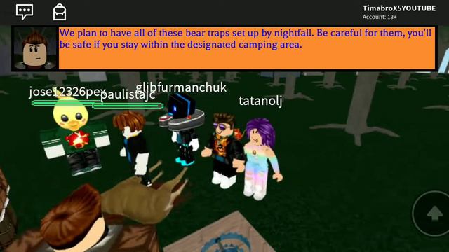 Что же случилось в этом лагере? | Roblox смотреть онлайн