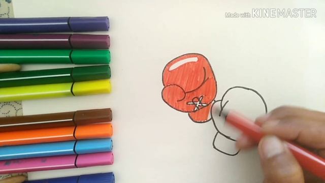 КАК НАРИСОВАТЬ/HOW TO DRAW/BOKS QO'LQOPI RASM CHIZISH/СУРОТ ТАРТУУ/СУРЕТ САЛУ БОКС ҚОЛҒАПІ смотреть онлайн