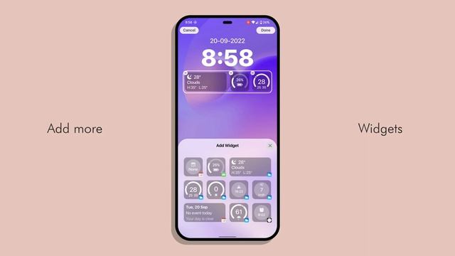 iOS 16 Lock Screen For Android // iPhone Lock Screen On Android смотреть онлайн