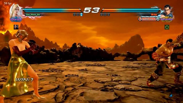 Tekken 7 - Nina Longplay (Jessica Rabbit Mod)