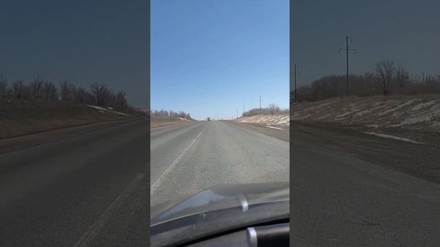 Трасса Самара-Шымкент по направлению Шымкент. Будьте бдительны дорогие друзья..