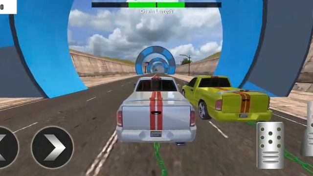 Chained Car Racing #2 Chained Cars Stunts Game | New Gameplay Games смотреть онлайн