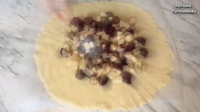 Галета с Вишней и Яблоками / Песочный Пирог / Sand Cake / Простой Пирог (Быстро и Вкусно) смотреть онлайн