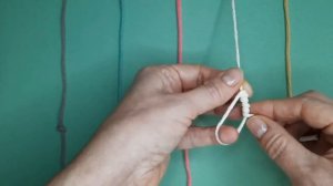 Урок макраме: узел капуцина, узел колосок и другие. Оформляем концы нитей.