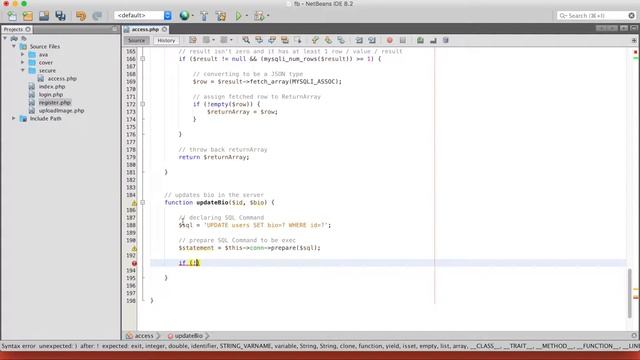 Complete Facebook App in Swift, Xcode and PHP - Updating Bio - 70 смотреть онлайн