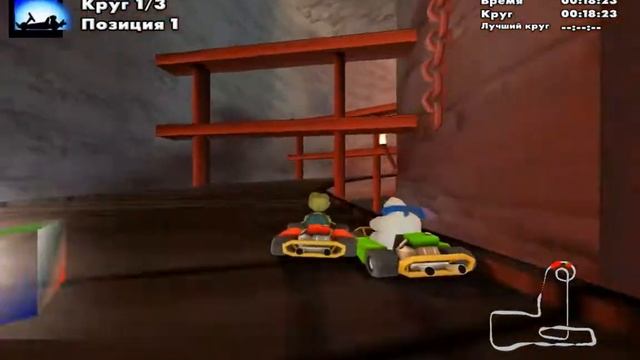Прохождение Moorhuhn Kart 2 №4 смотреть онлайн