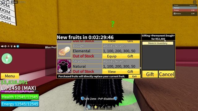 How To Get Dough Fruit Fast & Easy In Roblox Blox Fruits смотреть онлайн