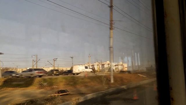 Поездка на TROLZA 5265.00 мегаполис № 8175 маршрут 5 г. Саратов