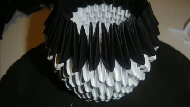 оригами из треугольников