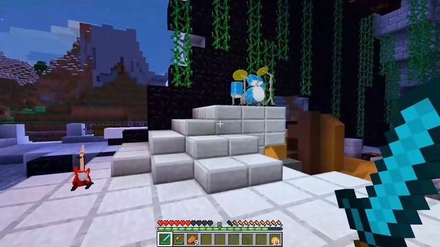 Playing as a SUPER POP STAR In Minecraft! смотреть онлайн