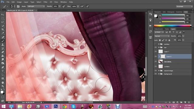 Photoshop CS6 Tutorial #1(Painting and edit) Second Life Client Work смотреть онлайн