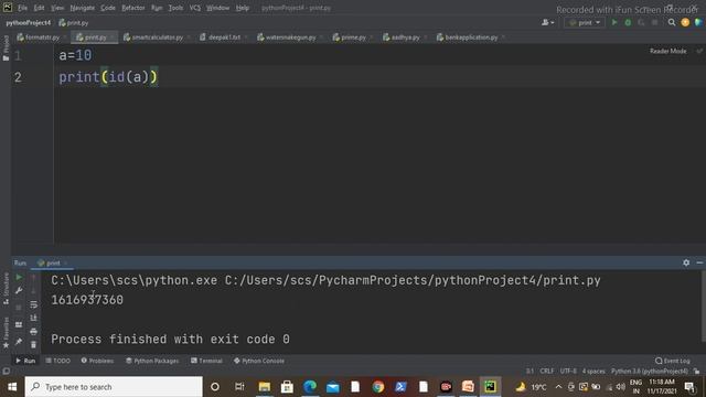 variables in python | concept of id | part-4 смотреть онлайн