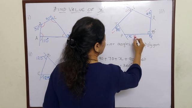 Find the value of 'x' in the following figures. understanding Quadrilaterals Class 8 CBSE смотреть онлайн
