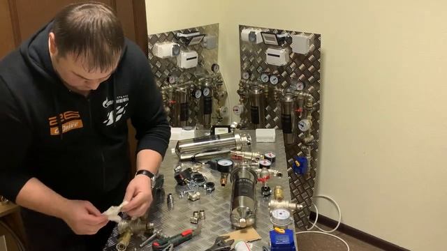 КАК СДЕЛАТЬ Сантехнический шкаф своими руками / Сборка коллекторного узла. ПОЛНАЯ ИНСТРУКЦИЯ смотреть онлайн