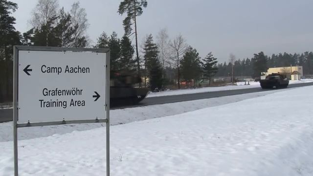 Переброска тяжелой техники США в Европу смотреть онлайн