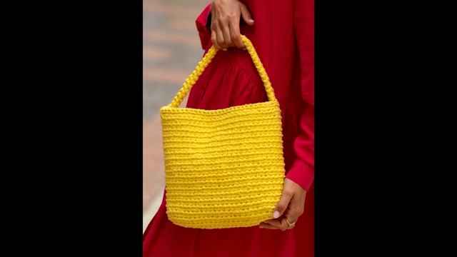 Вязаные сумки лето 2020. смотреть онлайн