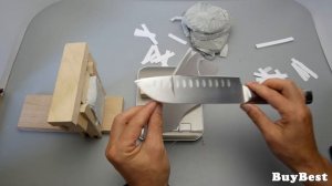 Какой оптимальный УГОЛ ЗАТОЧКИ для кухонных ножей | ТЕСТ угла заточки ножей - 30 градусов.