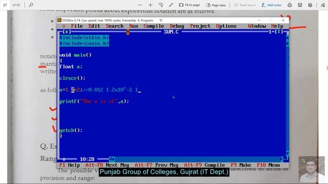 ICS - Computer 12th - Ch#9 - C Programming | Cancellation error, Underflow, Character data type смотреть онлайн