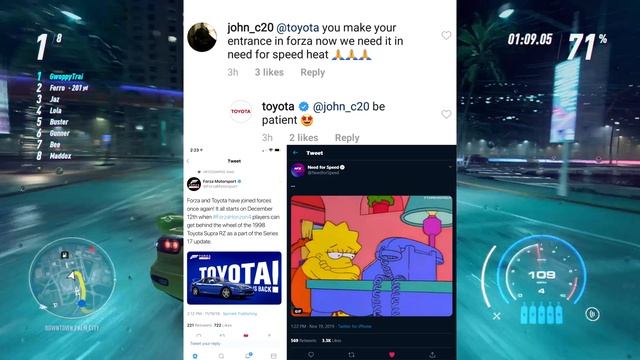 IS THE TOYOTA SUPRA COMING TO THE GAME?? (Need For Speed Heat) смотреть онлайн