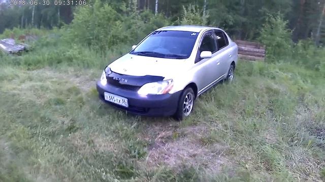 Установка дхо. Ходовые огни. Тойота платц. смотреть онлайн