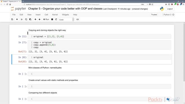 Python Tips, Tricks and Techniques: Copying & Cloning Objects the Right Way|packtpub.com смотреть онлайн