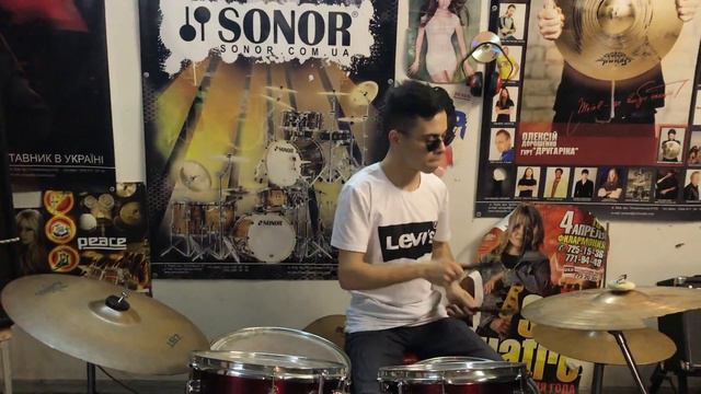 МИША РОМАНОВА - ЛУННАЯ (DRUMS COVER) смотреть онлайн