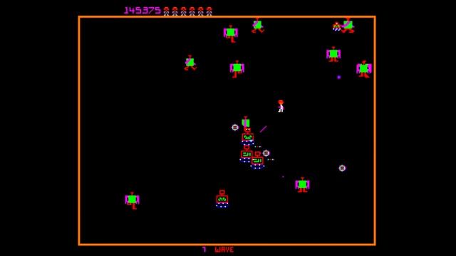 Robotron: 2084 [Arcade Longplay] (1982) Williams / Vid Kidz {Yellow/Orange label} смотреть онлайн