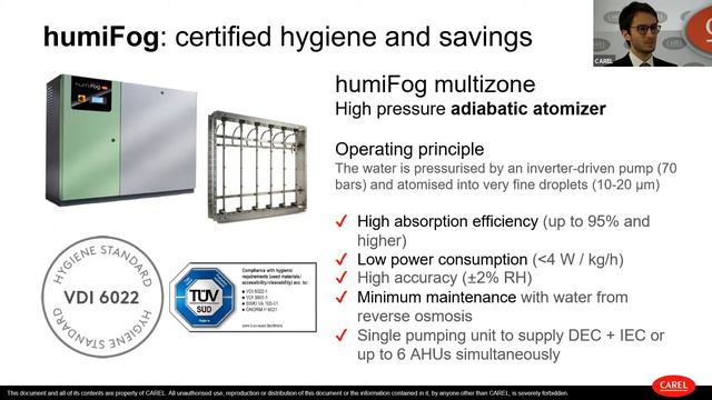 Adiabatic Humidification Systems In Accordance With VDI6022