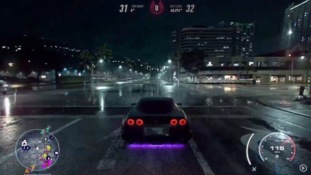 Need For Speed Heat - Corvette Aggressive Backfire! смотреть онлайн