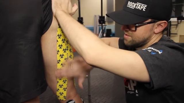 RockTape тейпирование для становой тяги задняя поверхность бедра, плечо смотреть онлайн