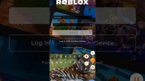 вот как войти в свой акк в роблоксе
