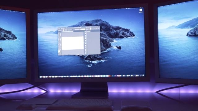 Triple/Quadruple/Quintuple Displays - Apple Cinema HD Display 30" (2010) with MacBook Pro 16" (2020 смотреть онлайн