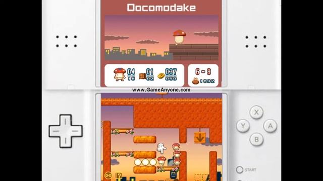 Boing! Docomodake DS Walkthrough - Stage 6-8 смотреть онлайн