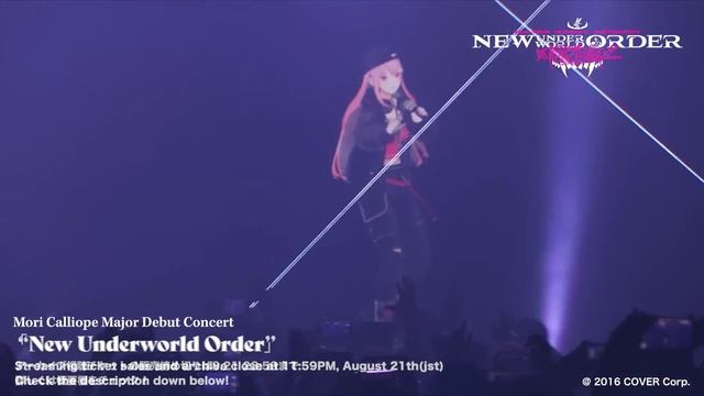 [NEW UNDERWORLD ORDER] HUGE W - Calliope Mori x TeddyLoid mix (First Solo Concert) смотреть онлайн