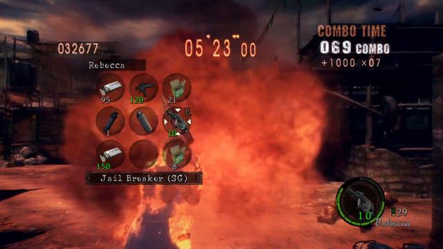 Resident Evil 5: The Mercenaries As Katherine Warren RE2 REMAKE смотреть онлайн