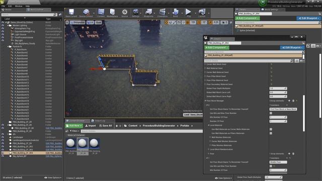 Procedural Building Generator v1.4 WIP final смотреть онлайн
