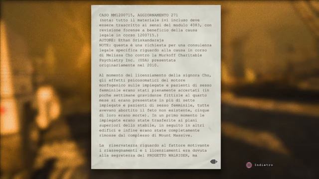 Outlast Whistleblower - Lettura di Tutti i Documenti e Tutte le Note ITA смотреть онлайн