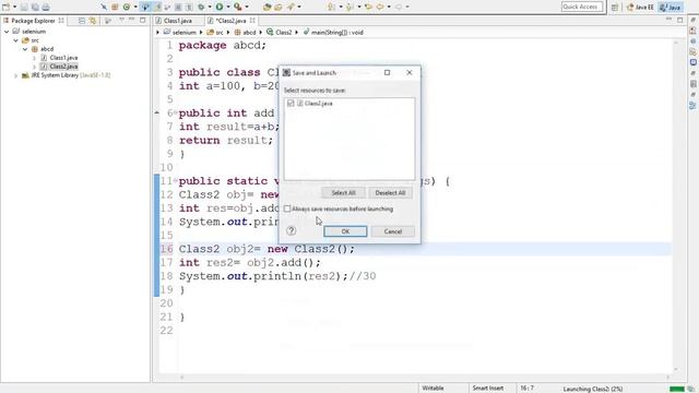 Selenium 19 - Java Object Oriented Programming смотреть онлайн