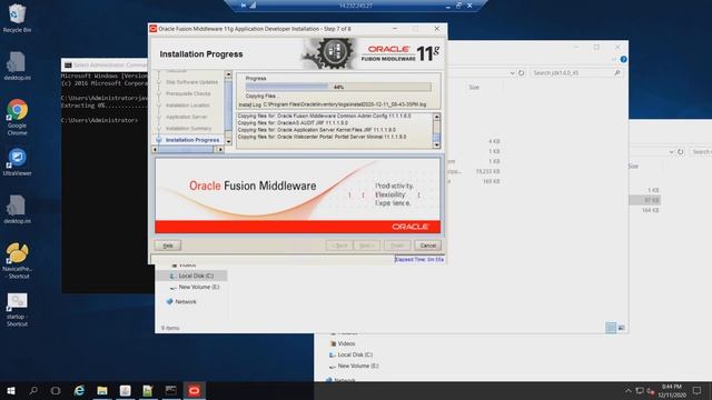 B2.Cài đặt phần mềm Weblogic và Adf runtime, tạo domain, cài đặt tool oracle смотреть онлайн