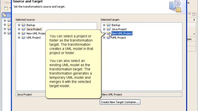 Lesson 4: Run the Java-to-UML transformation to create a UML model from existing Java source code смотреть онлайн
