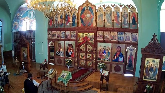 18.07.20 | в 10:15 Молебен прп. Сергию Радонежскому и прмцы вел.кн. Елисавете смотреть онлайн