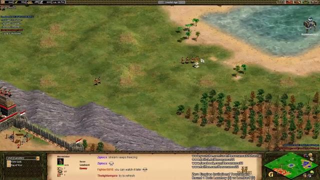 Aoe2 ZeroEmpires Invitational R1: Laxatory vs Lombard (Game 1, Bo3) смотреть онлайн