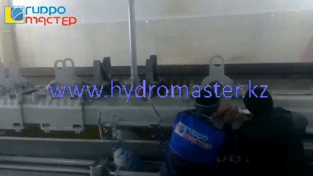 Покраска стенда по ремонту гидроцилиндров(Subtitles) смотреть онлайн