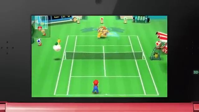 Nintendo 3DS - Mario Tennis Open 3DS смотреть онлайн