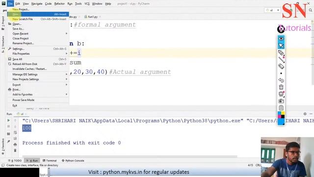 LECTURE 15: Variable Length Arguments, Lambda functions, Pass by Value and Pass by reference смотреть онлайн